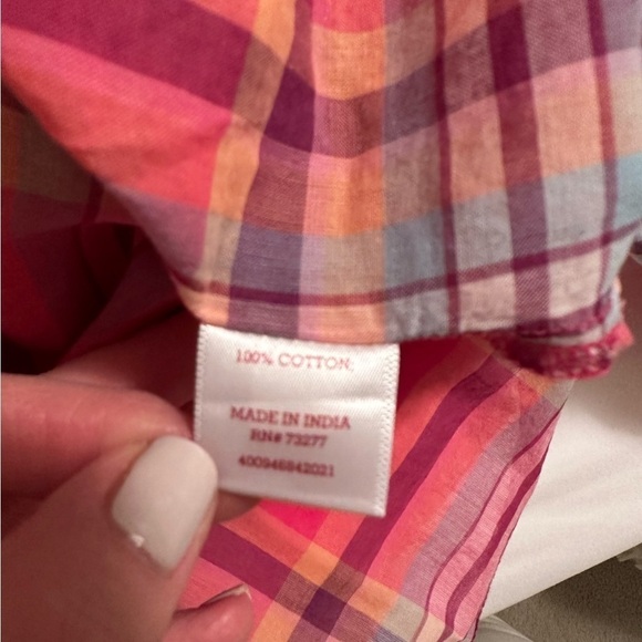 SO Authentic American Heritage Plaid Buttton Down Shirt - Picture 9 of 10